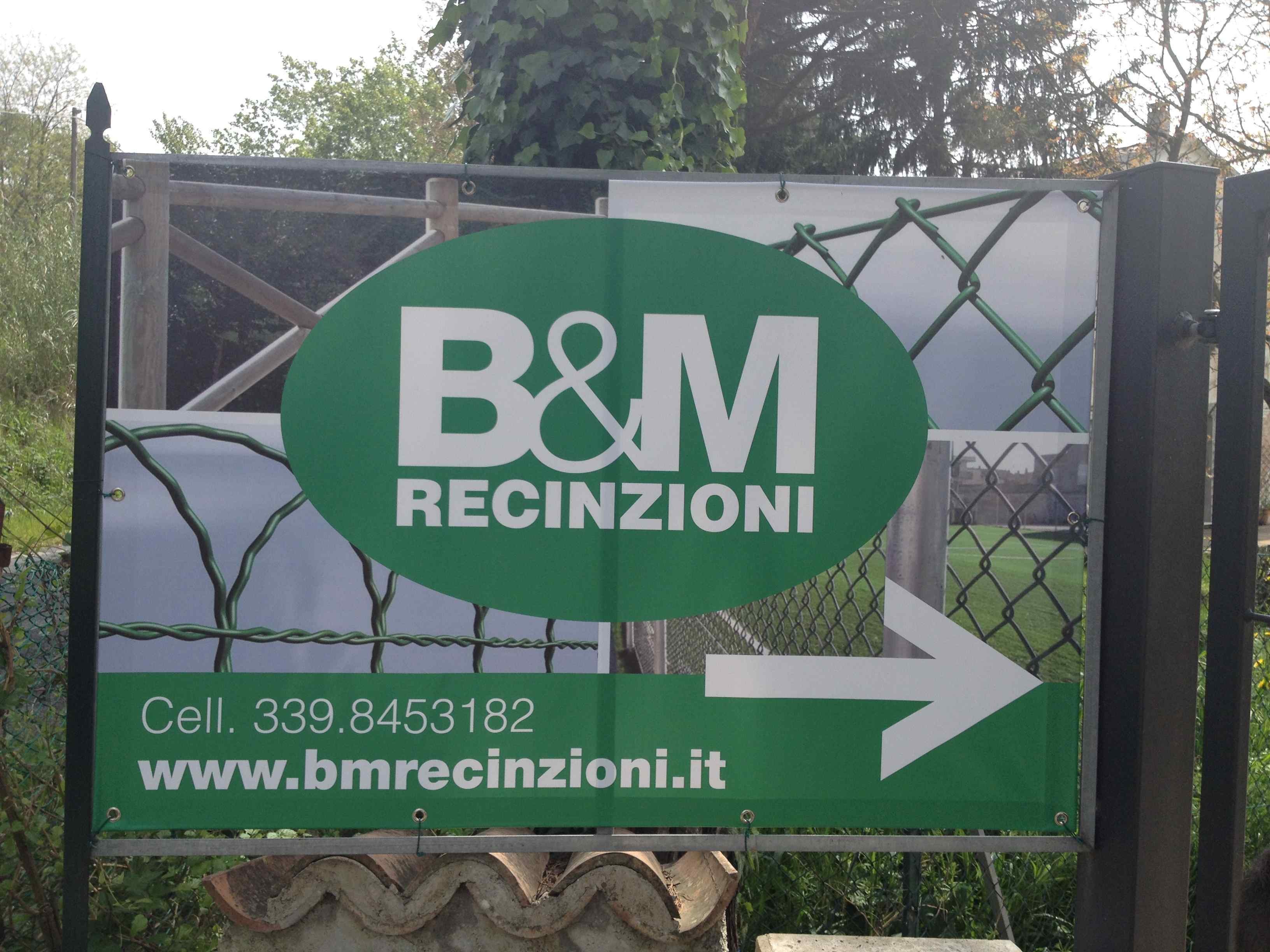 Bm recinzioni cartellone